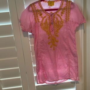 Roberta Roller Rabbit girls swimsuit coverup, size 4